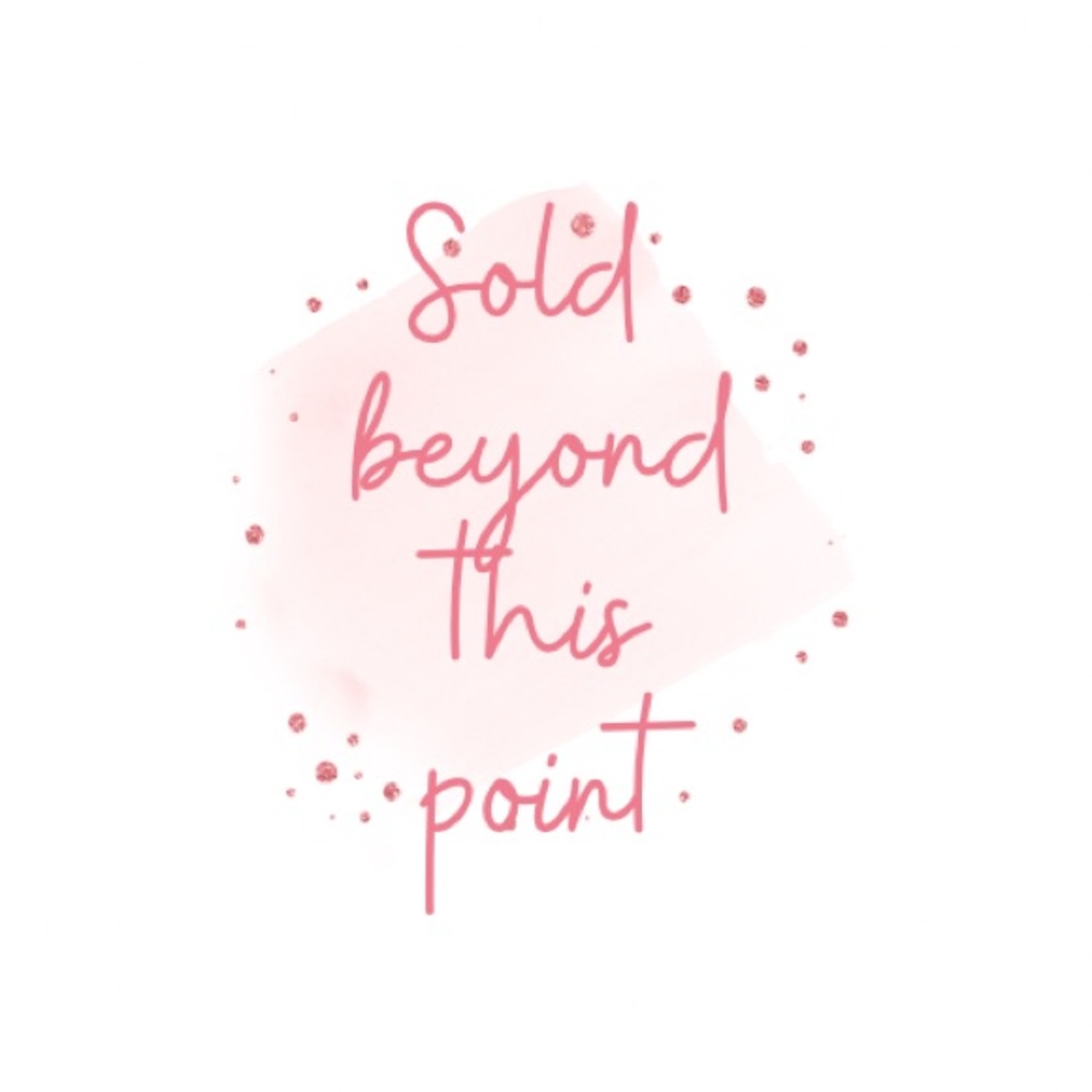 Everything beyond here sold!